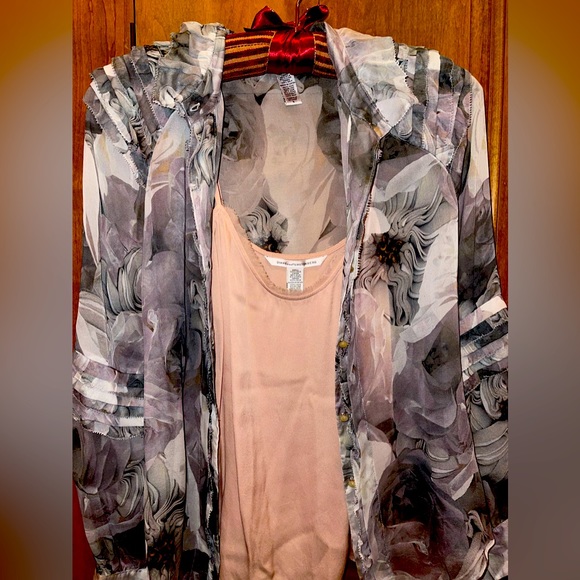 NEW and never worn DVF perfect spring blouse - Picture 5 of 7